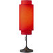 Lollipop 31 inch 14 watt Black Nickel Table Lamp Portable Light