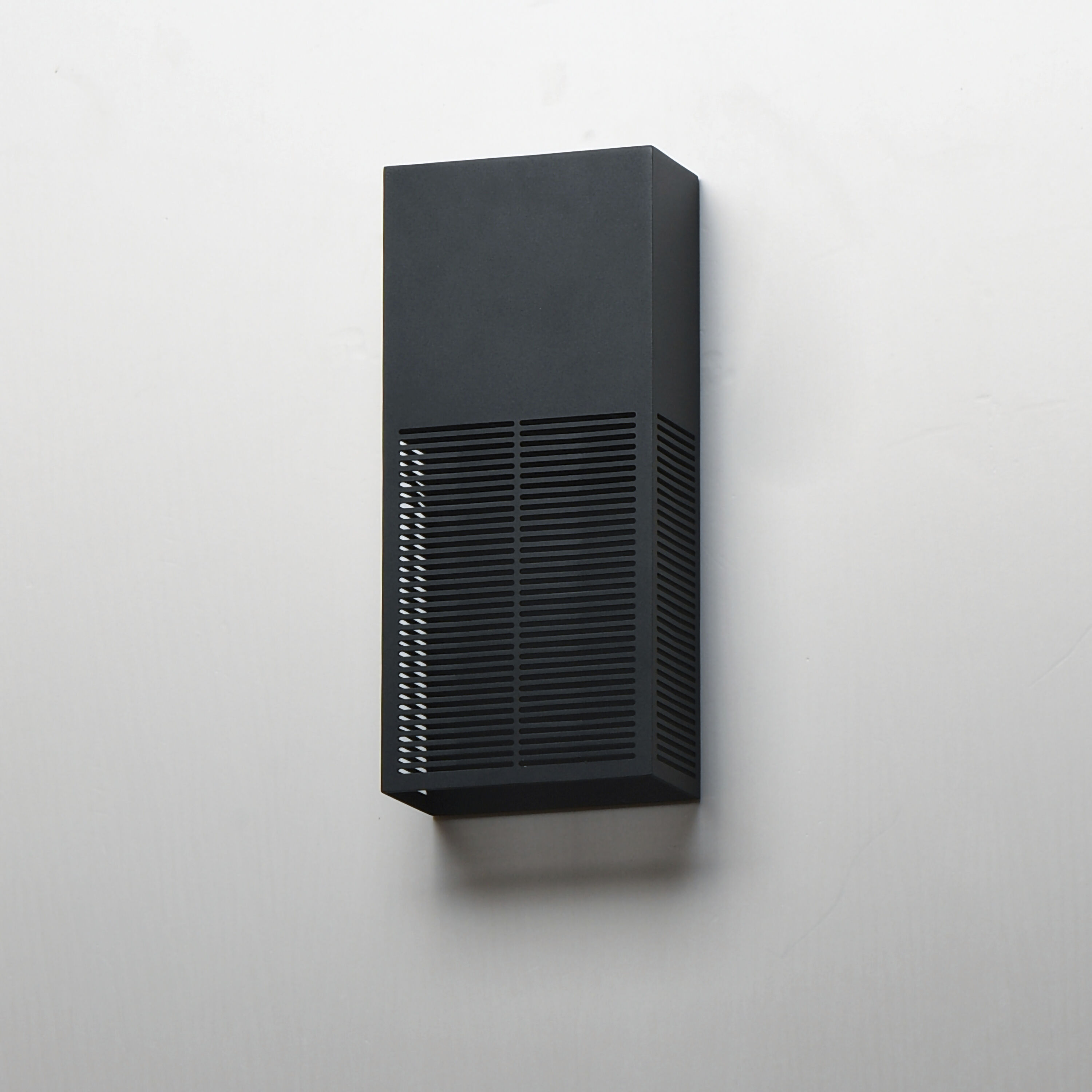 Grate LED 14 inch Black Outdoor Wall Mount