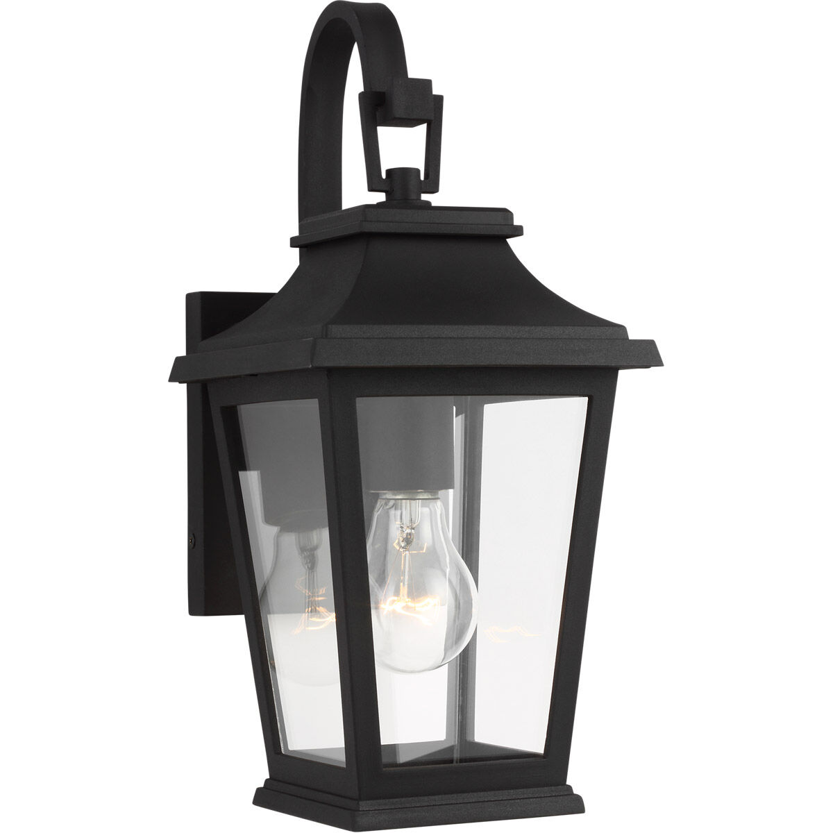 Sean Lavin Warren 1 Light 14.38 inch Textured Black Outdoor Mini Wall Lantern