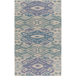 Wanderer 156 X 108 inch Blue and Gray Area Rug, Wool