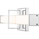 Elon LED 24 inch Chrome Vanity Light Wall Light