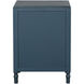 Samantha 25 X 17.75 inch Antique Navy and Antique Gold Nightstand