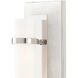Bruneau 1 Light 5 inch Polished Nickel Wall Sconce Wall Light