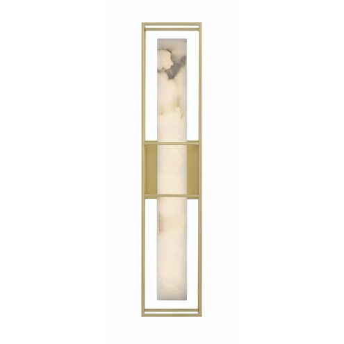 Blakley LED 24 inch Gold Outdoor Wall Sconce, Both Indoor/Outdoor