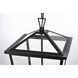 Oxford 3 Light 14 inch Black Outdoor Pendant