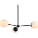 Briggs 3 Light 32 inch Black Pendant Ceiling Light