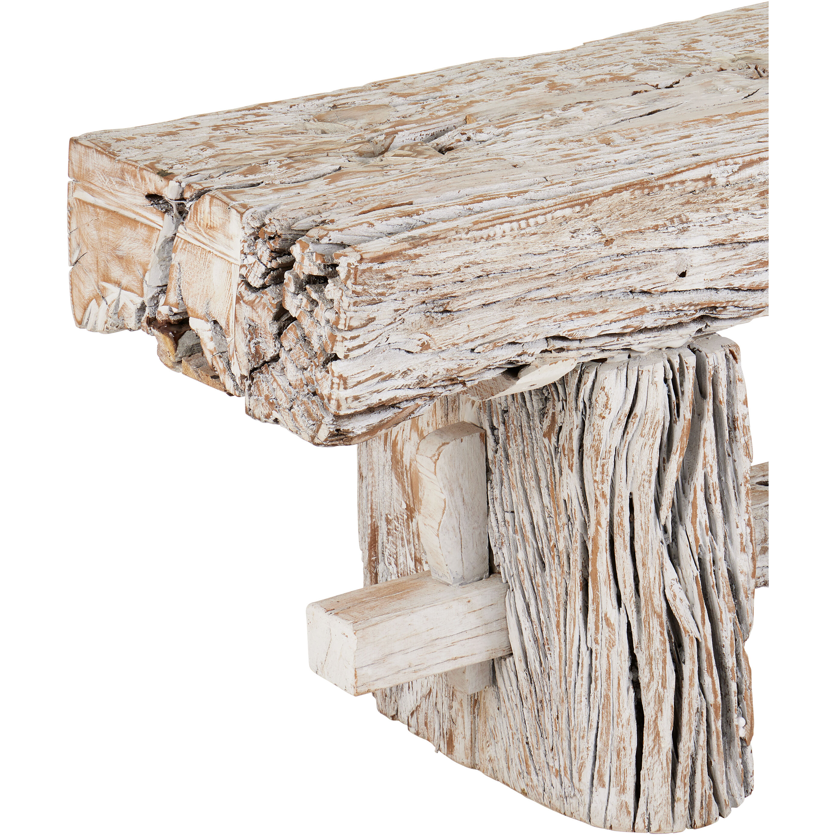 Holland Whitewash Bench