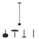 Monet 72 inch 30.00 watt Black Torch Lamp Portable Light