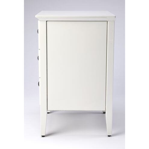 Butler Loft Kinsley  Glossy White Chairside Chest