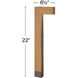 Hardy Island Atlantis 12v 1.50 watt Cedar Landscape Path Light