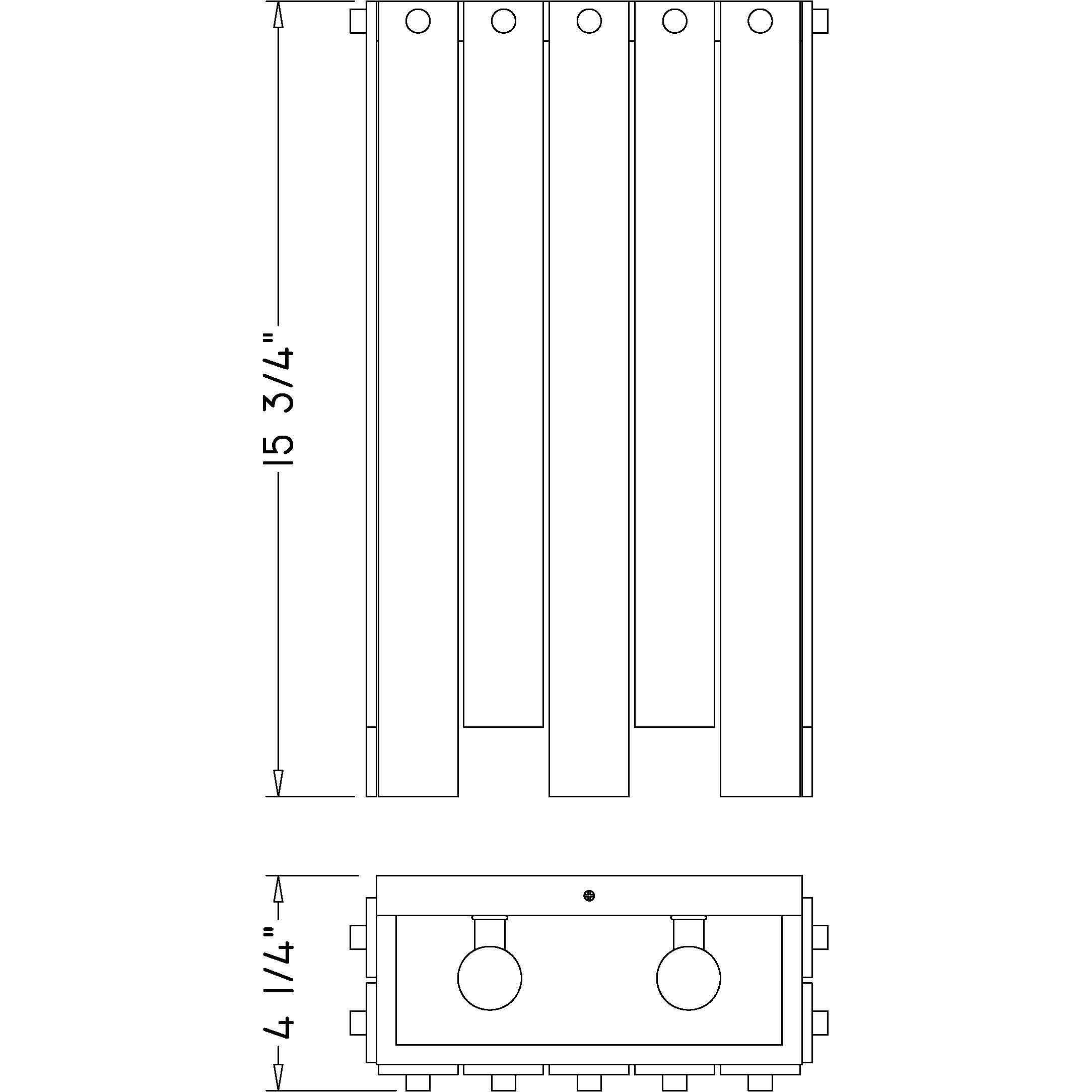 Viviana 4 Light 9.5 inch Polished Nickel Wall Sconce Wall Light