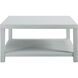 Crystal Bay 36 X 36 inch Pale Blue Coffee Table