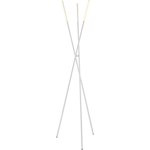 Lorant 74 inch 20.00 watt Silver Floor Lamp Portable Light