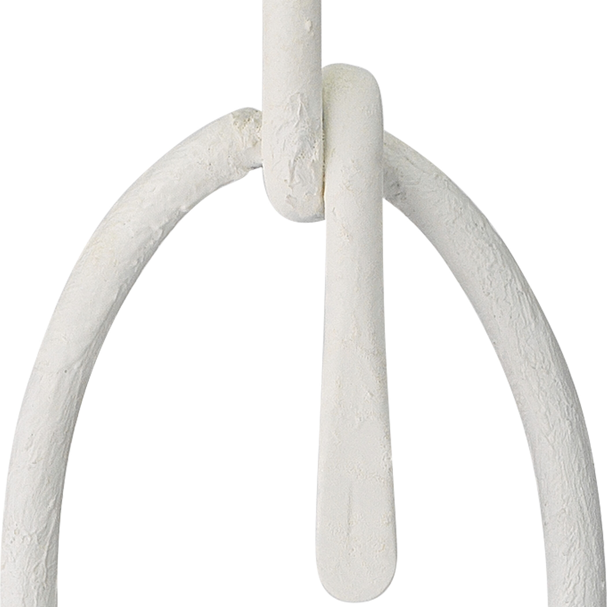 Knot 71 inch 150.00 watt White Gesso Floor Lamp Portable Light