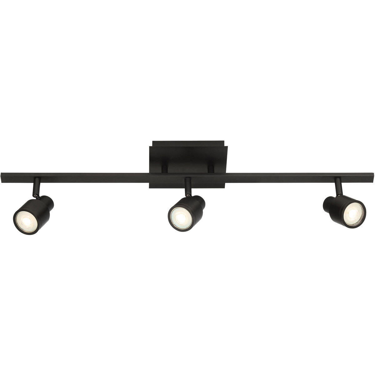 Lincoln 120 Matte Black Track Ceiling Light