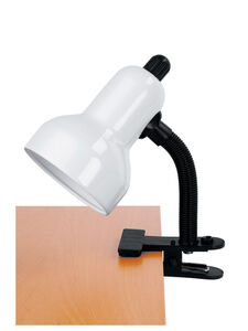 Clip-On 12 inch 13.00 watt Black Desk Lamp Portable Light