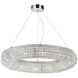 Veronique 12 Light 32 inch Chrome Down Chandelier Ceiling Light