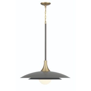Welsh LED 24 inch Grey Pendant Ceiling Light
