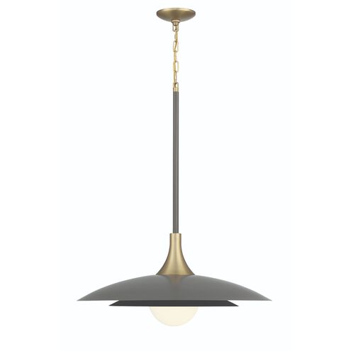 Welsh LED 24 inch Grey Pendant Ceiling Light