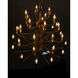 Montoro 32 Light 18.5 inch Antique Brass Chandelier Ceiling Light