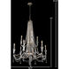Barcelona 9 Light 34.5 inch Transcend Silver Chandelier Ceiling Light