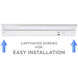 Elena 120 40 inch White Undercabinet