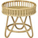 Tika 22 X 22 inch Natural Accent Table