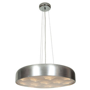 Meteor LED 23 inch Brushed Silver Pendant Ceiling Light