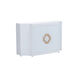 Shayla Copas 58 inch White Lacquer/Gold Leaf Credenza