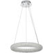 Bowen 1 Light 18 inch Chrome Chandelier Ceiling Light