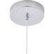 Canada LED 1.6 inch Chrome Pendant Ceiling Light