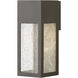 Rook LED 12 inch Bronze Outdoor Wall Mount Lantern, Medium