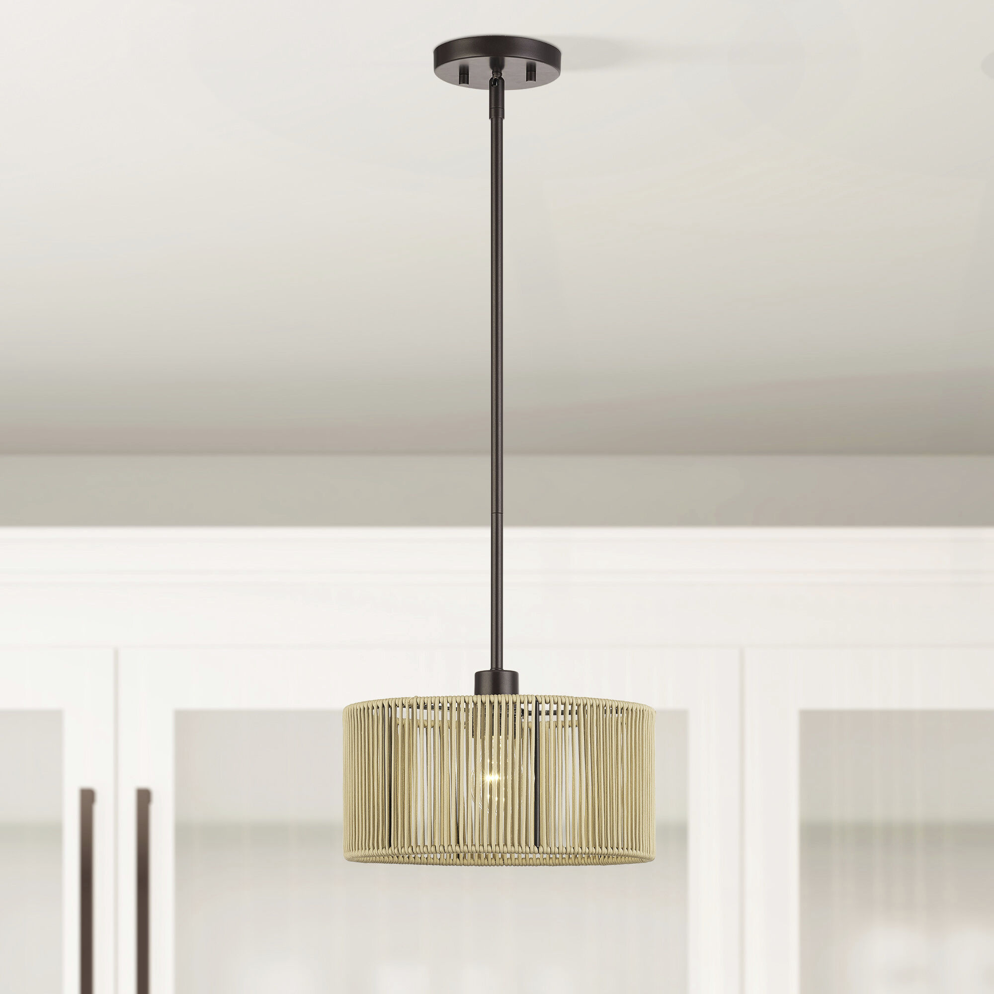 Acordia 1 Light 12 inch English Bronze Pendant Ceiling Light