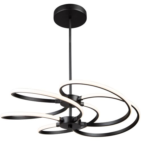 Equinox LED 26.3 inch Black Pendant Ceiling Light