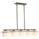 Arc Ellipse 5 Light 41.9 inch Bronze Pendant Ceiling Light