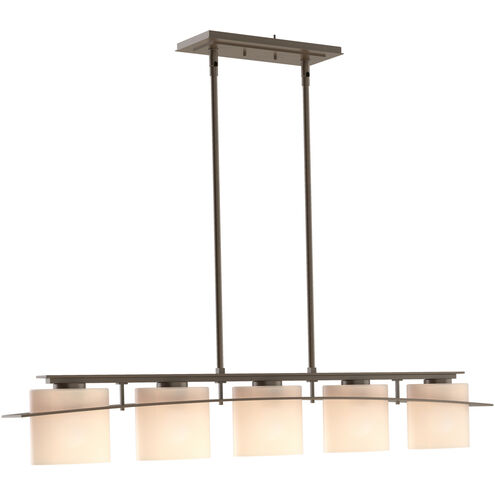 Arc Ellipse 5 Light 41.9 inch Bronze Pendant Ceiling Light