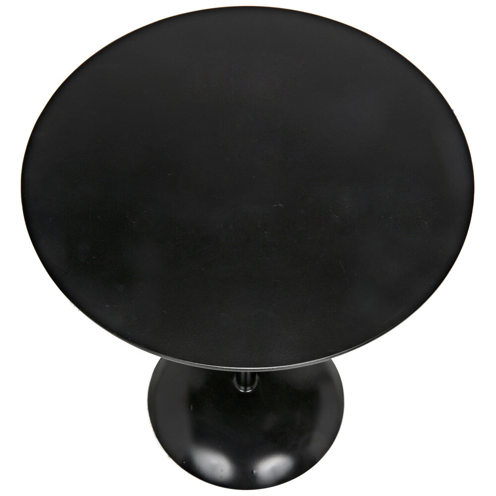 Felix 19 X 16.5 inch Matte Black Side Table