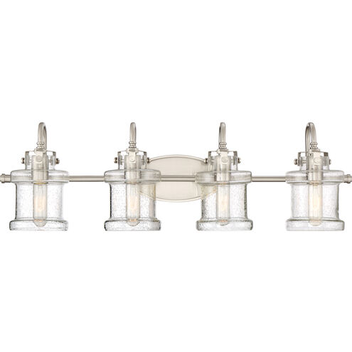 Danbury 4 Light 32.00 inch Bathroom Vanity Light