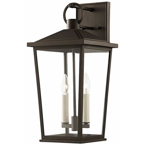 Soren 2 Light 20 inch Textured Bronze Outdoor Wall Sconce