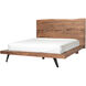 Madagascar Brown Platform Bed, King