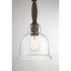 Chester 1 Light 8.5 inch Mesquite Pendant Ceiling Light