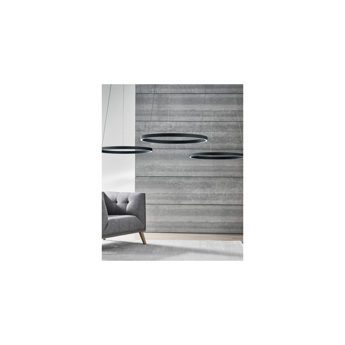 Sean Lavin Fiama LED 30 inch Plated Brass Chandelier Ceiling Light, Integrated LED