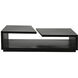 Shift 65 X 33 inch Matte Black Coffee Table