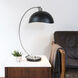 Luna Bella 25 inch 9 watt Antique Nickel and Black Table Lamp Portable Light