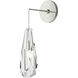 Luma 1 Light 5.5 inch Sterling Sconce Wall Light, Low Voltage