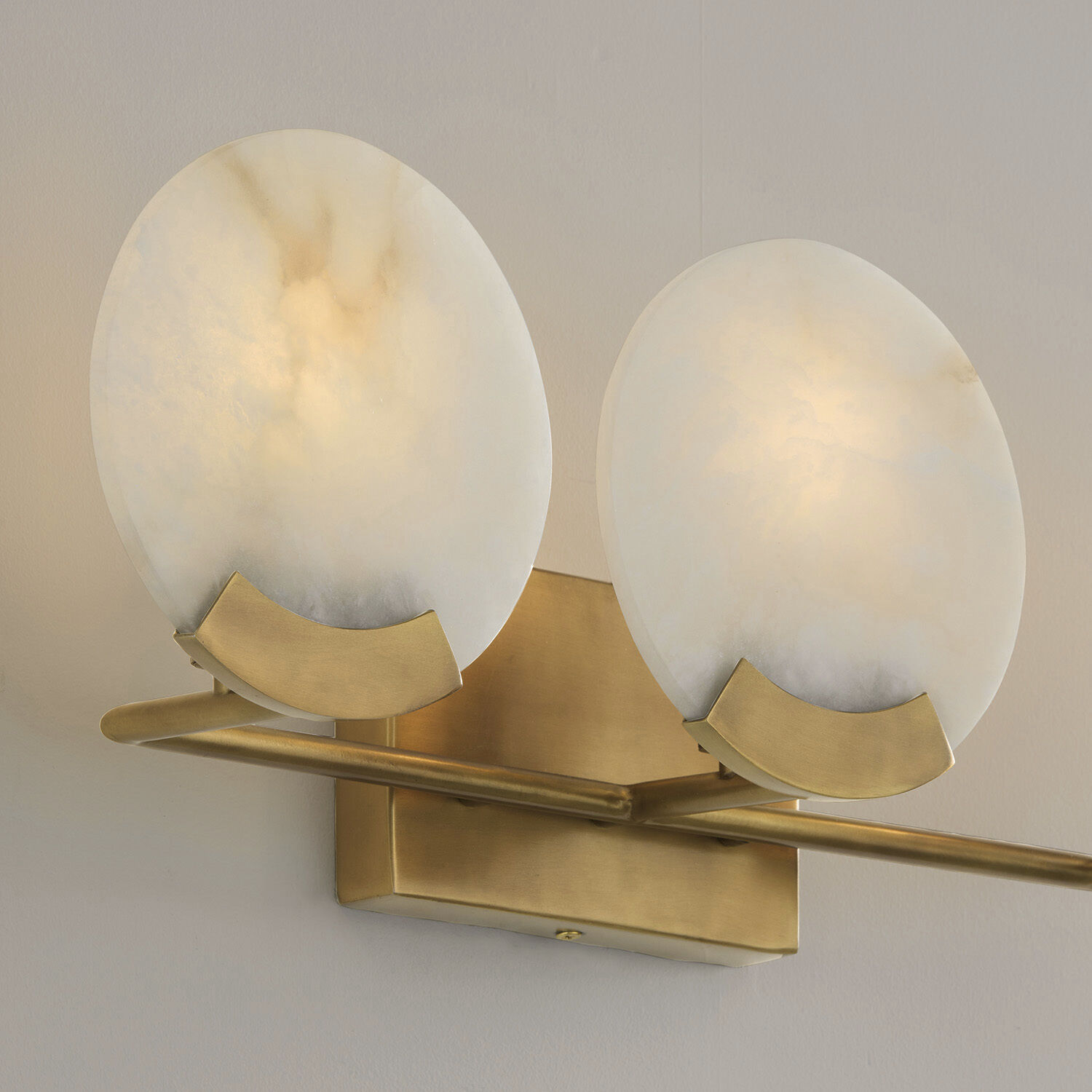 Oriya 3 Light 23.75 inch Aged Brass Vanity Light Wall Light