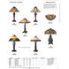 Dragonfly 1 Light 13 inch Dark Bronze Sconce Wall Light in Incandescent