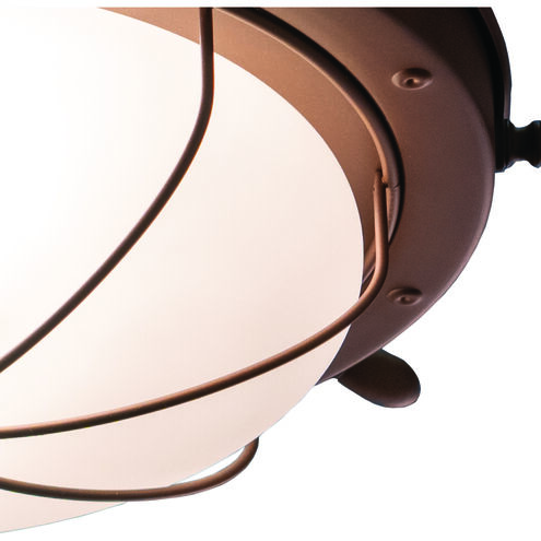 Orleans LED 15 inch Antique Red Copper Outdoor Ceiling