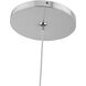 Motif Pendant Ceiling Light in Chrome