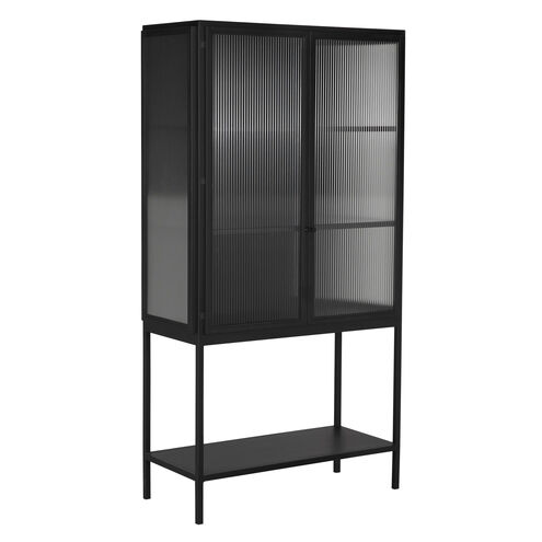 Zane Matte Black Cabinet